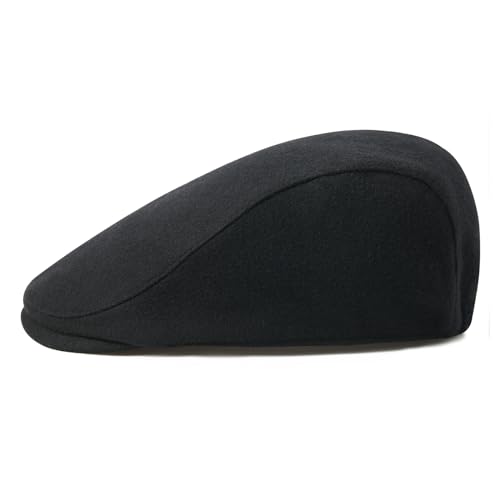 21wa5znib9l.jpg FEINION Men's Wool Blend Newsboy Ivy Hat