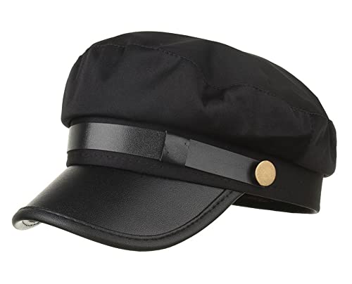 313lr5zxll.jpg Brcus Mens Newsboy Cap - Yacht Captain Style Sailor Hat