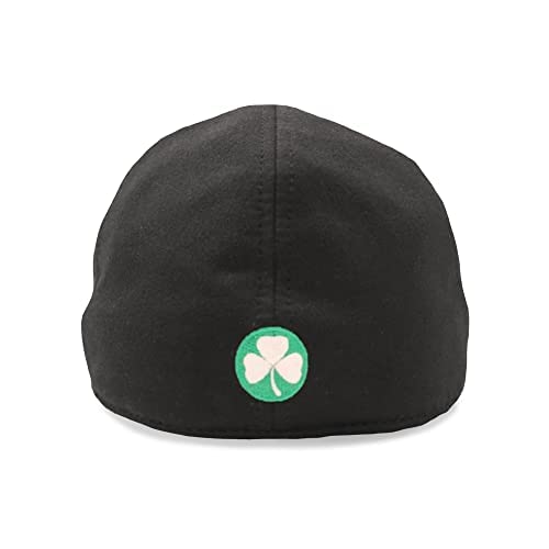 31gv2r12atl.jpg Boston Scally Co. The Original Boston Scally Cap - Black 6 Panel Newsboy Hat for Men