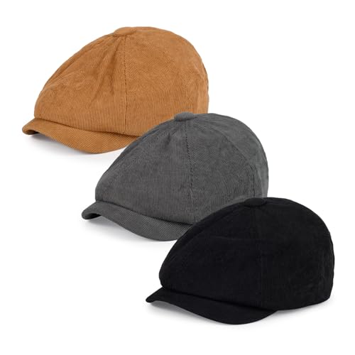 31ep199uebl.jpg Geyanuo 8 Panel Elastic Flats Hat for Men & Women