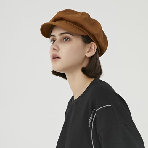 31uxlvjldal.jpg Gajaous Classic Newsboy Hats for Men and Women