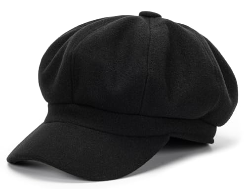 31vjcyev al.jpg INOGIH Women's Wool-Blend Newsboy Cap Winter Beret Hat