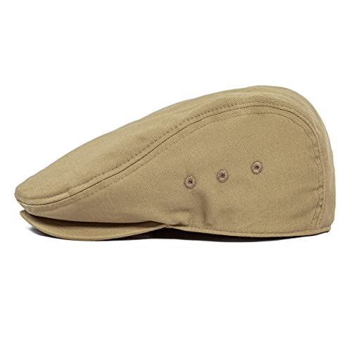 31z9mar7gjl.jpg JANGOUL Men's Ivy Cap Newsboy Flat Hat in Cotton Twill