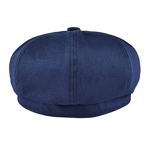 410xrftbnyl.jpg Men's Botvela Newsboy Flat Cap 100% Cotton Gatsby Hat for Golf and Casual Wear | Botvela Men's Newsboy Flat Cap 100%