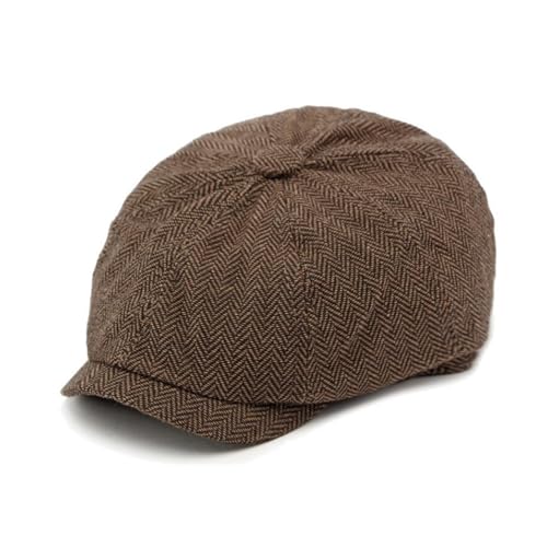 417o5ctvm1l.jpg Qiabao Mens Classic Newsboy Flat Cap