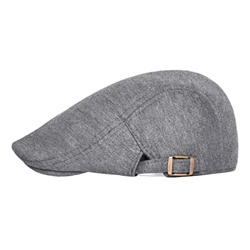 418c 8zliql.jpg VOBOOM Men's Newsboy Cap for Casual Wear in Comfortable Cotton | VOBOOM Ivy Gatsby Driving Hat in Soft Cotton for St