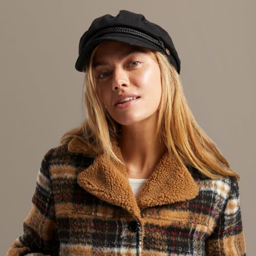 419ddxiomwl.jpg Brixton Fiddler Cap in Black, L