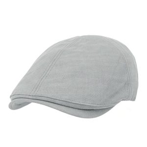 Home Simple Newsboy Hat SL3026 for Men and Women on Beach and Casual Occasions - Breathable Ventilated Cap with Adjustable