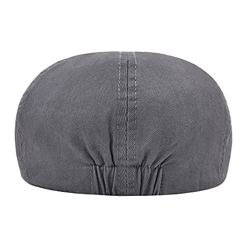 41faurkwmel 1.jpg VOBOOM Cotton Flat Cabbie Hat - Gatsby Ivy Irish Hunting Newsboy Cap