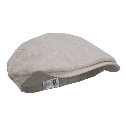 41faxbtut0l 6.jpg Men's Linen Summer Ivy Cap for Cool Comfort and Stylish Look | Summer Ivy Cap by e4Hats.com: Linen Material for Men