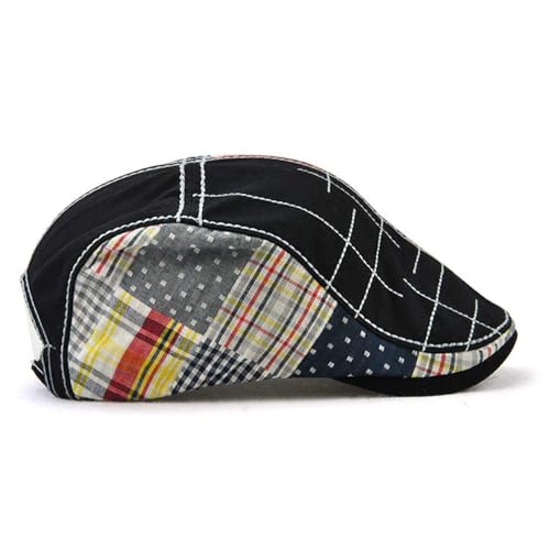 41fiyx03etl.jpg Men's Adjustable Buckle Newsboy Beret Hat Cabbie Gatsby Cap