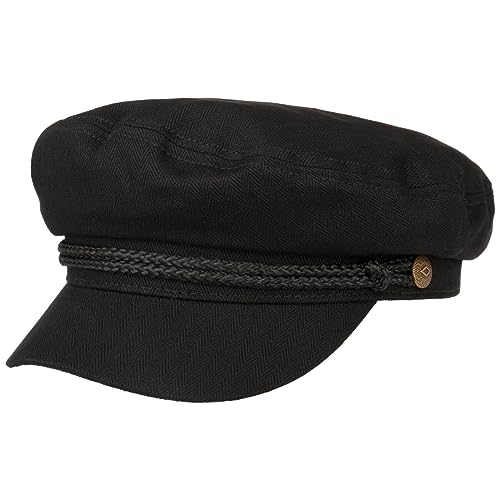 41jmpsa9jzl.jpg Brixton Fiddler Cap in Black, L