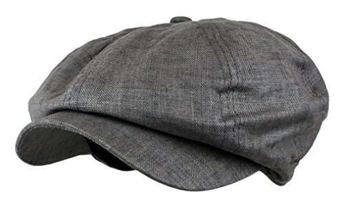 41nq7znhzkl 4.jpg Wonderful Fashion Men's Linen 8 Panel Applejack Gatsby Newsboy Ivy Hat for Summer Celebration | Wonderful Fashion Me