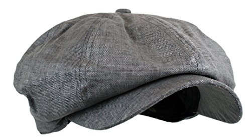 41py89c8vul 3.jpg Wonderful Fashion Men's Linen 8 Panel Applejack Gatsby Newsboy Ivy Hat for Stylish Men in Summer Picnics and Beach Days
