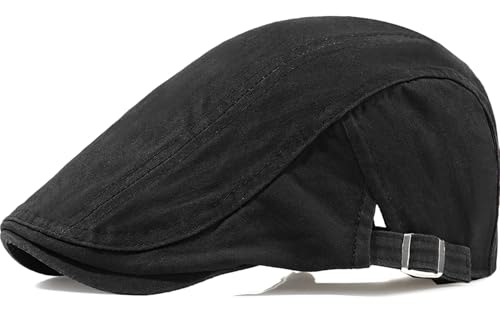 41s44kkdx2l.jpg Taidor Men's Breathable Flat Cap Hat Adjustable Ivy Hunting