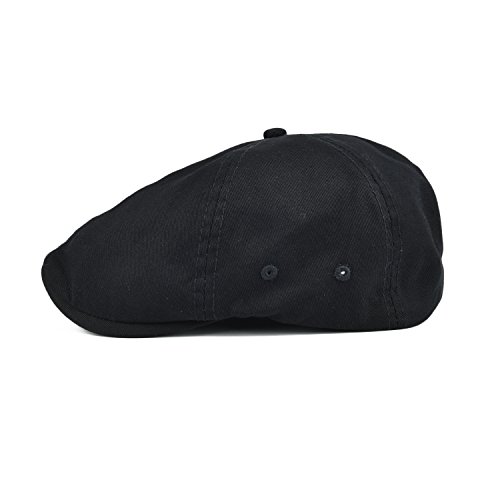 41sfeqd49kl.jpg VOBOOM Cotton Washing Flat Cap Cabbie Hat