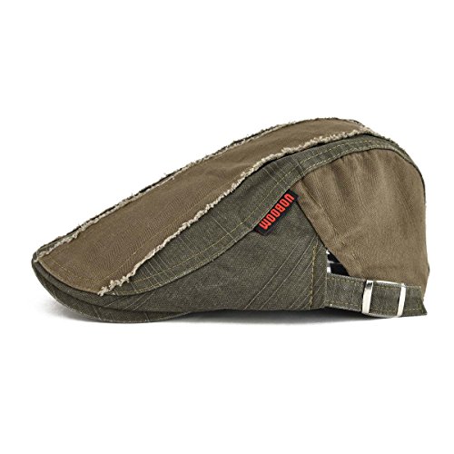 41t nngepl.jpg VOBOOM Genuine Cotton Distressed Ivy Newsboy Cap