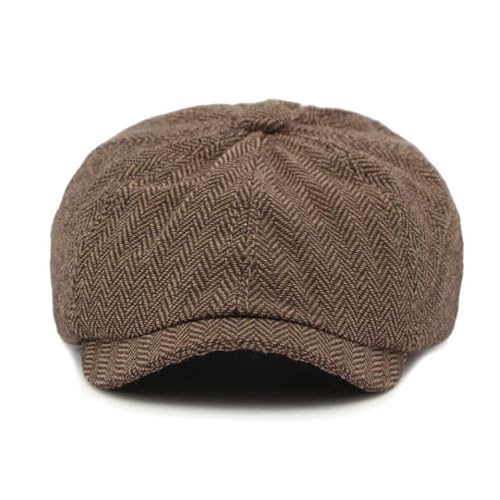 41tadycghol.jpg Qiabao Mens Classic Newsboy Flat Cap