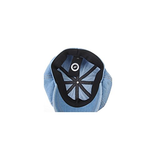 41v7y0f8sfl 3.jpg WITHMOONS Denim Cotton Newsboy Hat KR3613 for Men Festive Casual WearComfortable Breathable Summer Hat