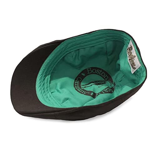 41vkz6bv5ml.jpg Boston Scally Co. The Original Boston Scally Cap - Black 6 Panel Newsboy Hat for Men