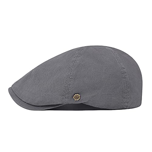 41wtomxwmal 1.jpg VOBOOM Cotton Flat Cabbie Hat - Gatsby Ivy Irish Hunting Newsboy Cap