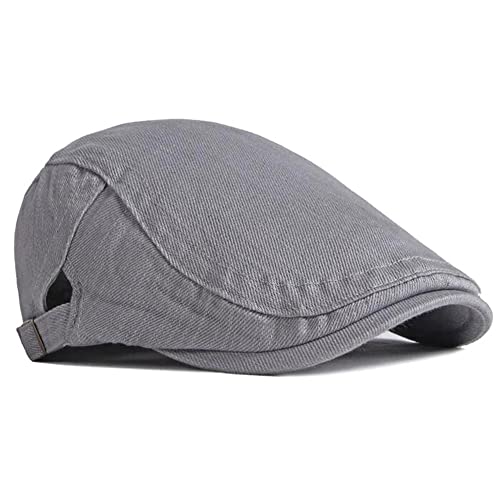 41zo2c8nql.jpg Qianuer 2 Pack Men's Adjustable Newsboy Flat Cap Beret