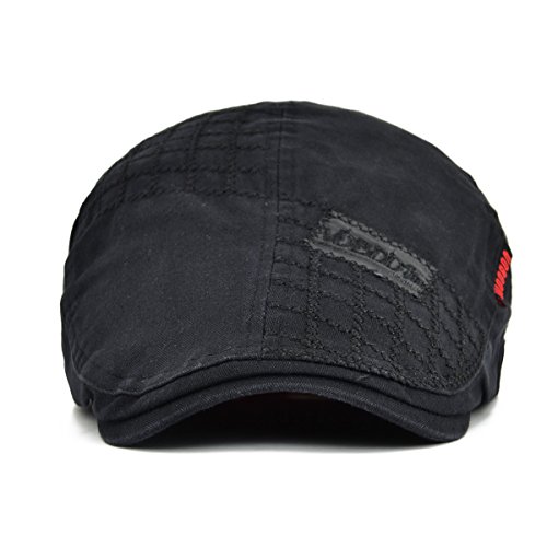 41aik2dopql.jpg VOBOOM Men's Cotton Adjustable Newsboy Beret Hat