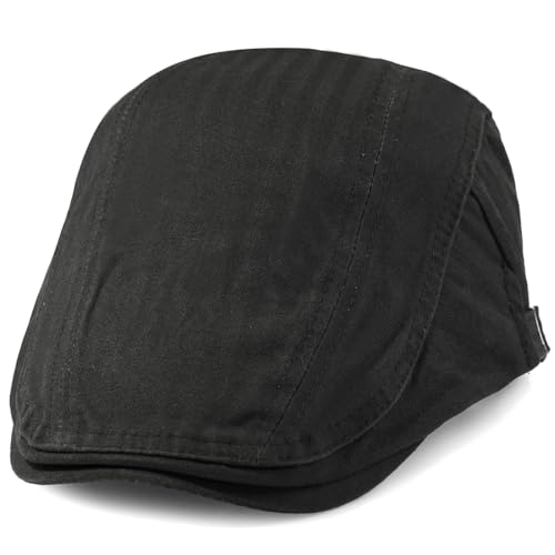 41jvpqaayvl.jpg Taidor Men's Breathable Flat Cap Hat Adjustable Ivy Hunting