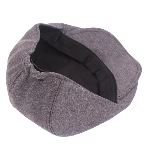 41kpzzwxtl 3.jpg Adjustable Brown Newsboy Hats for Men and Women | Classic Cabbie Hat