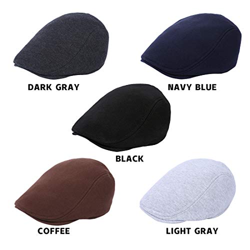 41qbcqmxfl.jpg WETOO Men's Flat Cap Gatsby Newsboy Lvy Irish Driving Cabbie Hunting Hat