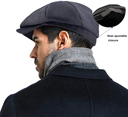 41uugctunwl.jpg PanPacSight Men's Classic Newsboy Gatsby Hat Medium/Large