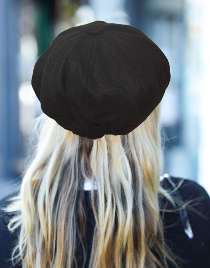 51 fqqdmppl.jpg Kilsel Women's 8 Panel Beret & Baker Boy Hat
