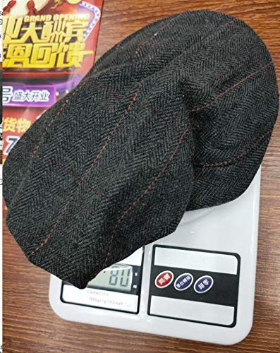 514ezhzasvl.jpg Botvela Men's Newsboy Wool Blend Cabbie Cap Hat