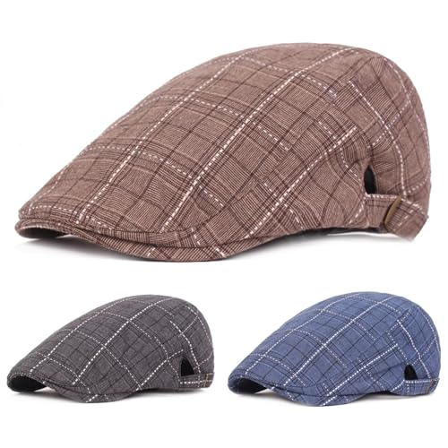 516s6ufbpl.jpg Ivy-Gatsb Cyrkle Adjustable Herringbone Newsboy Cap for Men Women