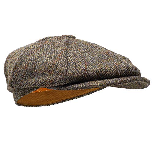 51ed p6iayl 5.jpg Borges & Scott Lomond Newsboy Cap - 100% Handwoven Wool - Water Resistant | Borges & Scott Lomond Newsboy Cap - Harr