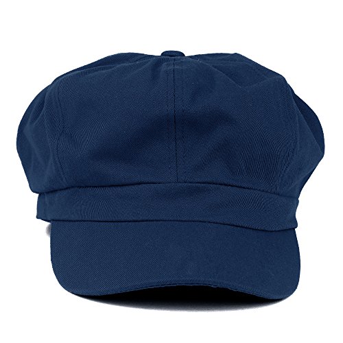 51kknozhmdl.jpg Armycrew Women's Lightweight 100% Cotton Soft Fit Newsboy Cap