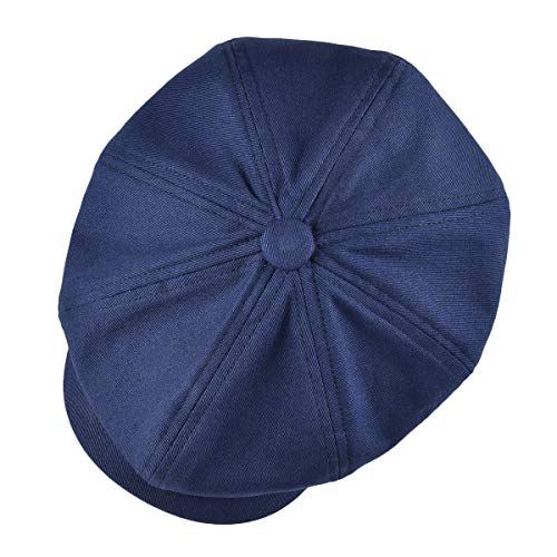 51nzpewjv1l.jpg Men's Botvela Newsboy Flat Cap 100% Cotton Gatsby Hat for Golf and Casual Wear | Botvela Men's Newsboy Flat Cap 100%