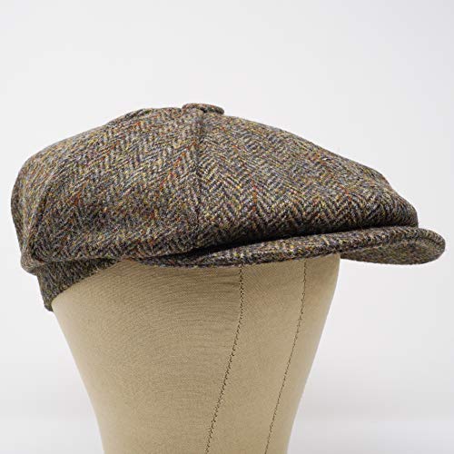 51rkgtbh7cl 5.jpg Borges & Scott Lomond Newsboy Cap - 100% Handwoven Wool - Water Resistant | Borges & Scott Lomond Newsboy Cap - Harr