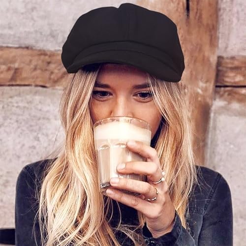 51rums4j6 l.jpg Kilsel Women's 8 Panel Beret & Baker Boy Hat