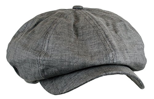 51tcv0fha1l 3.jpg Wonderful Fashion Men's Linen 8 Panel Applejack Gatsby Newsboy Ivy Hat for Stylish Men in Summer Picnics and Beach Days