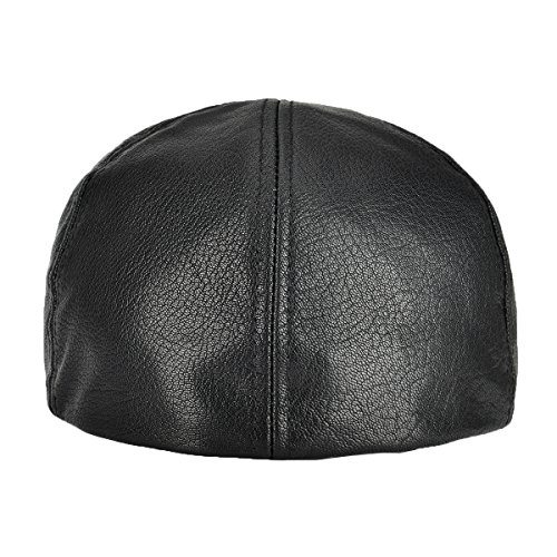 51y5ch7gjll.jpg VOBOOM Lambskin Leather 6 Panel Ivy Newsboy Beret Hat