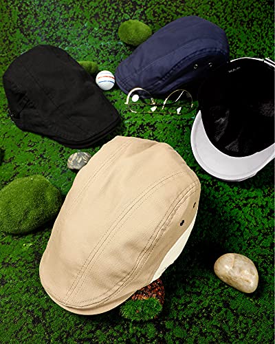 51bn3x chms 1.jpg Zhanmai 4-Piece Summer Ivy Cap and Flat Hat for Men