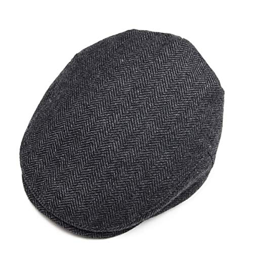 51bwgcaoecl.jpg Jangoul Kids Wool Tweed Herringbone Flat Cap for Boys