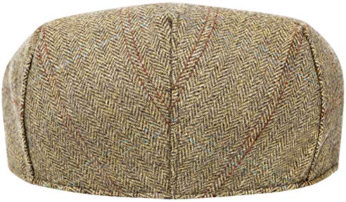 51dlexlqqzl 1.jpg PanPacSight Men's Herringbone Flat Newsboy Hat for Husband, Father & Boyfriend