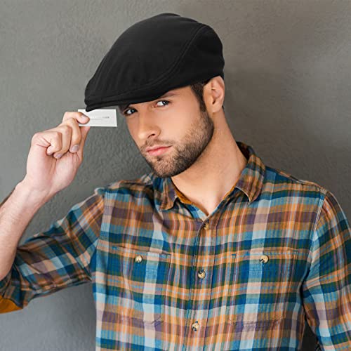 51ddhrdmg0l 1.jpg JaGely 8 Pcs Breathable Newsboy Hats for Men Classic Gatsby Beret Cap