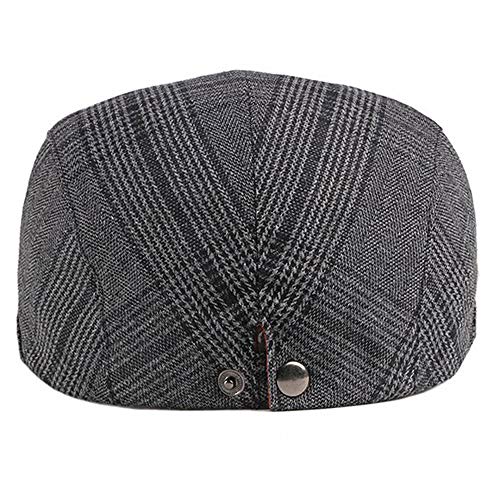 51efmngbe0l.jpg Qunson 2 Pack Men's Cotton Flat Cap Ivy Gatsby Hat