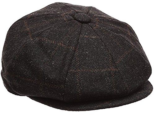 51joaslyeol.jpg EPOCH Classic 8 Panel Wool Blend Newsboy Hat