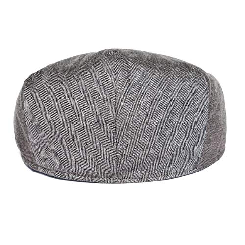 51mdzjtvwhl 5.jpg Botvela Men's Breathable Linen Flat Ivy Newsboy Hat for Summer | Botvela Men Linen Flat Ivy Breathable Summer Newsbo