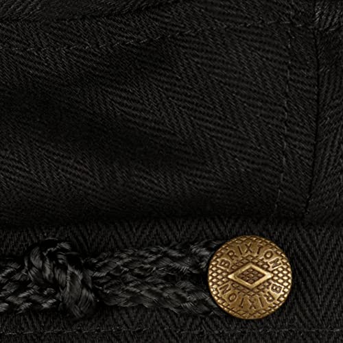 51mtczjhqpl.jpg Brixton Fiddler Cap in Black, L