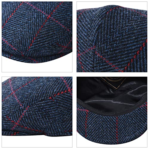 51xi7vk59tl.jpg FEINION Men's Wool Newsboy Ivy Cap Gatsby Hat